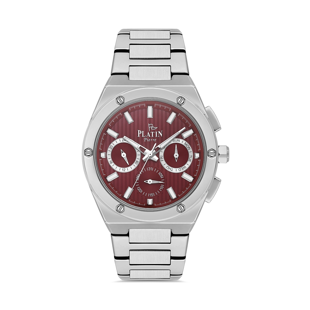 PLATİN PİERRE ERKEK KOL SAATİ