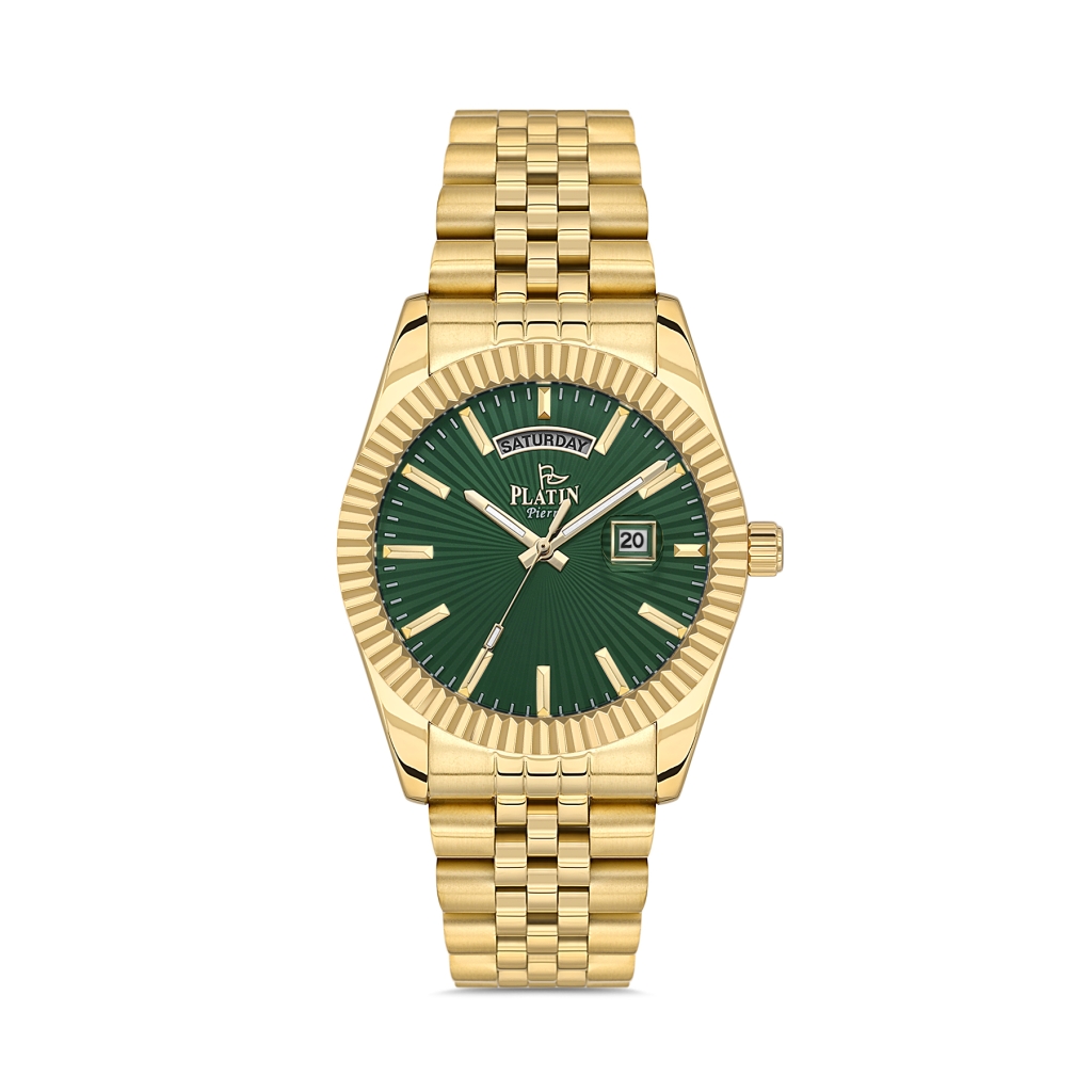 PLATİN PİERRE ERKEK KOL SAATİ