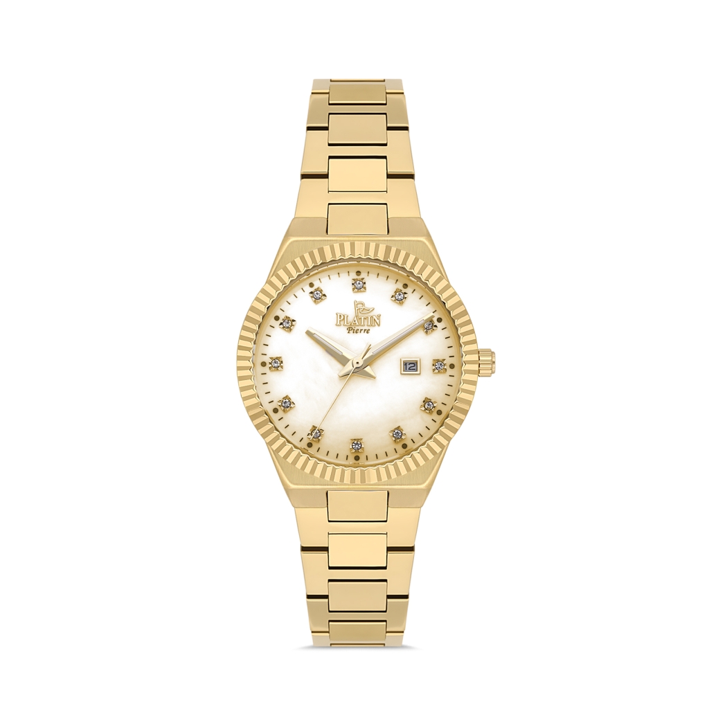 PLATİN PİERRE KADIN KOL SAATİ
