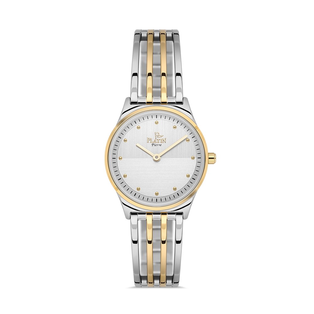PLATİN PİERRE KADIN KOL SAATİ