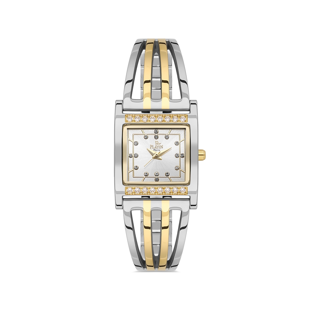 PLATİN PİERRE KADIN KOL SAATİ