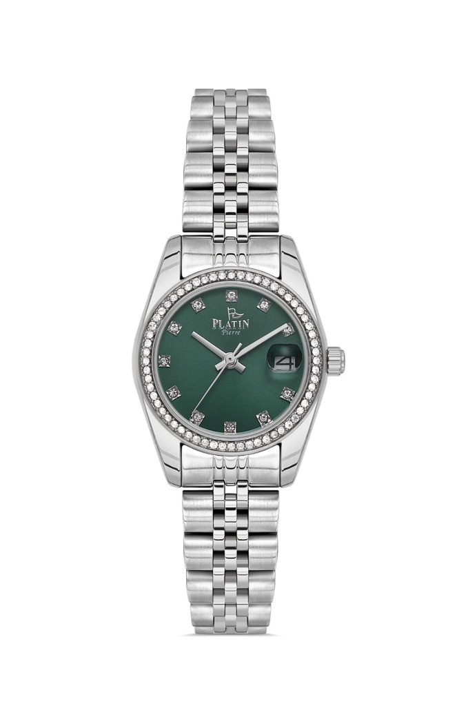 PLATİN PİERRE KADIN KOL SAATİ