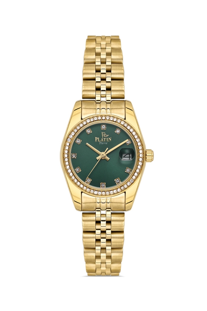 PLATİN PİERRE KADIN KOL SAATİ