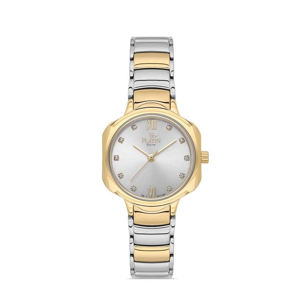 PLATİN PİERRE KADIN KOL SAATİ