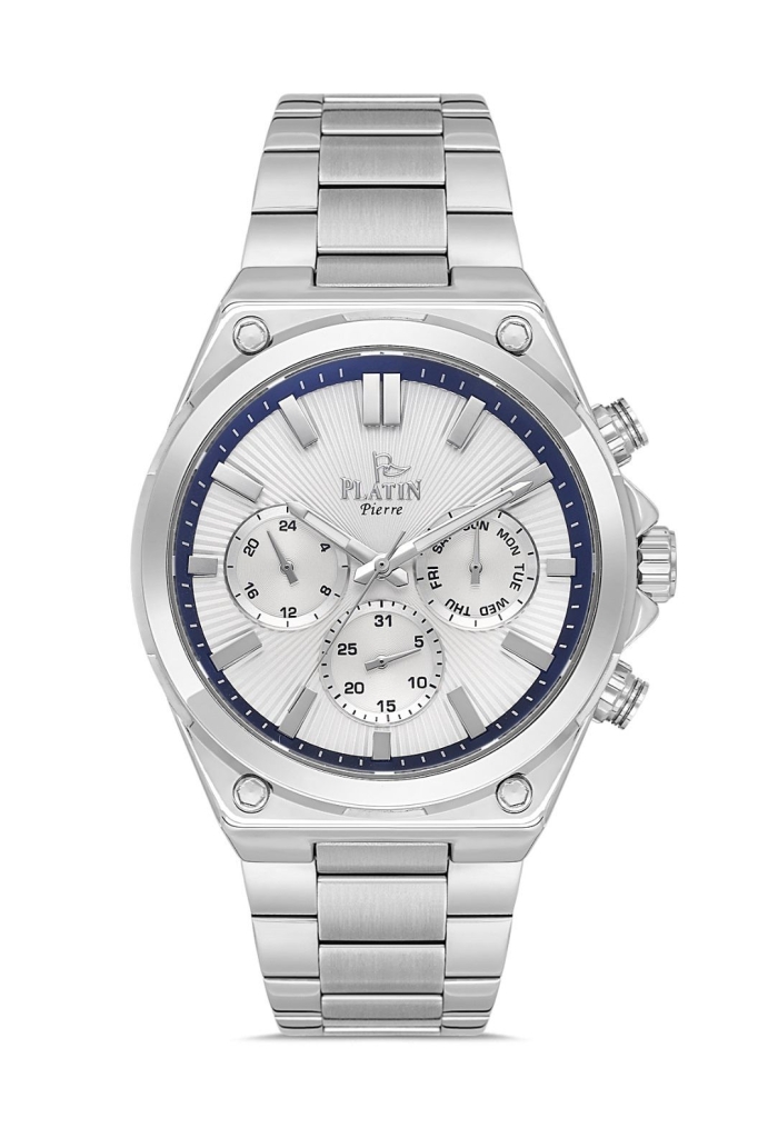 PLATİN PİERRE ERKEK KOL SAATİ