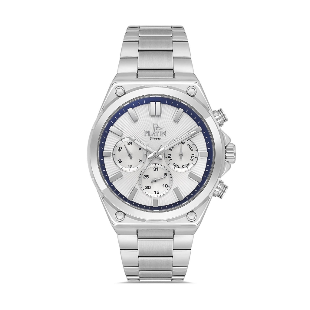 PLATİN PİERRE ERKEK KOL SAATİ