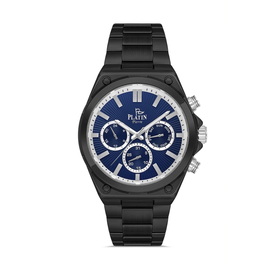PLATİN PİERRE ERKEK KOL SAATİ
