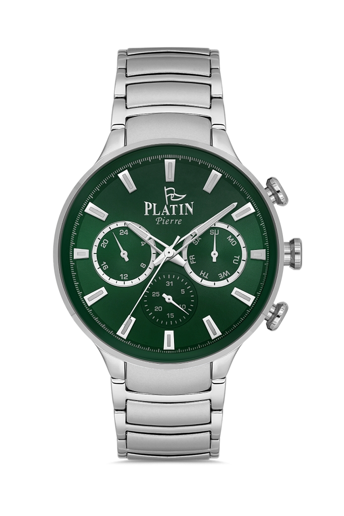 PLATİN PİERRE ERKEK KOL SAATİ