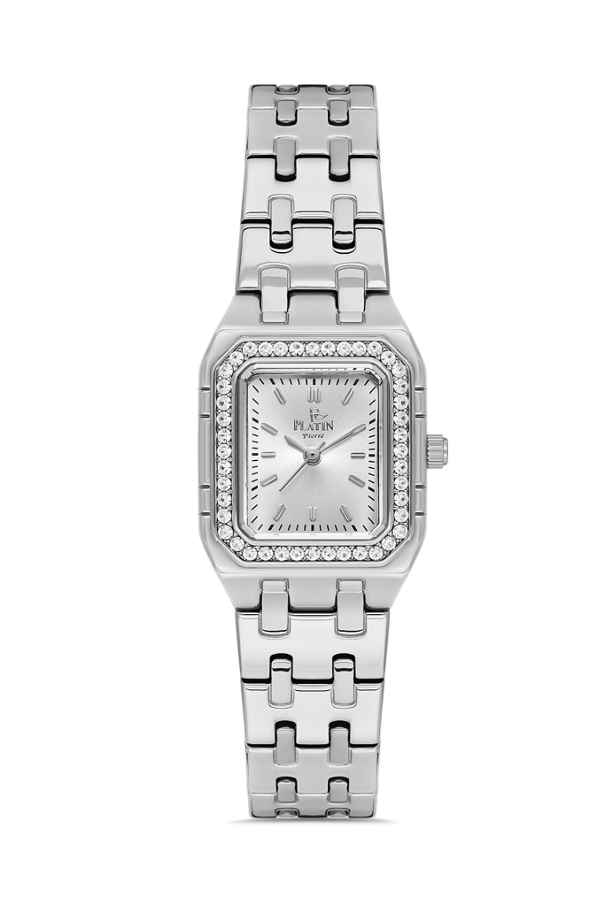 PLATİN PİERRE KADIN KOL SAATİ