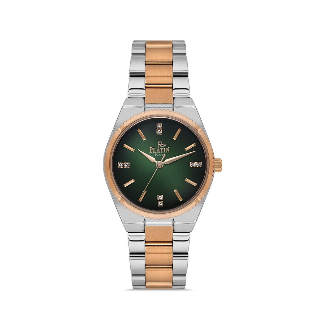 PLATİN PİERRE KADIN KOL SAATİ