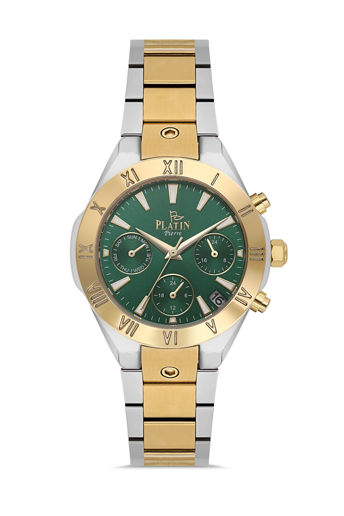 PLATİN PİERRE KADIN KOL SAATİ
