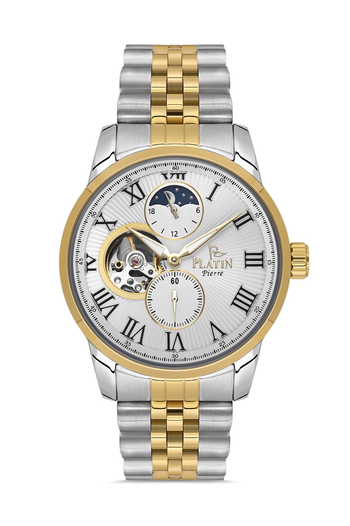 PLATİN PİERRE ERKEK KOL SAATİ