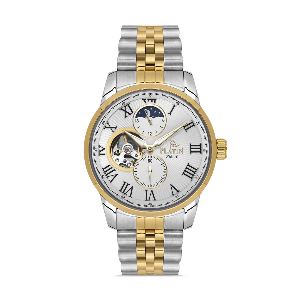 PLATİN PİERRE ERKEK KOL SAATİ
