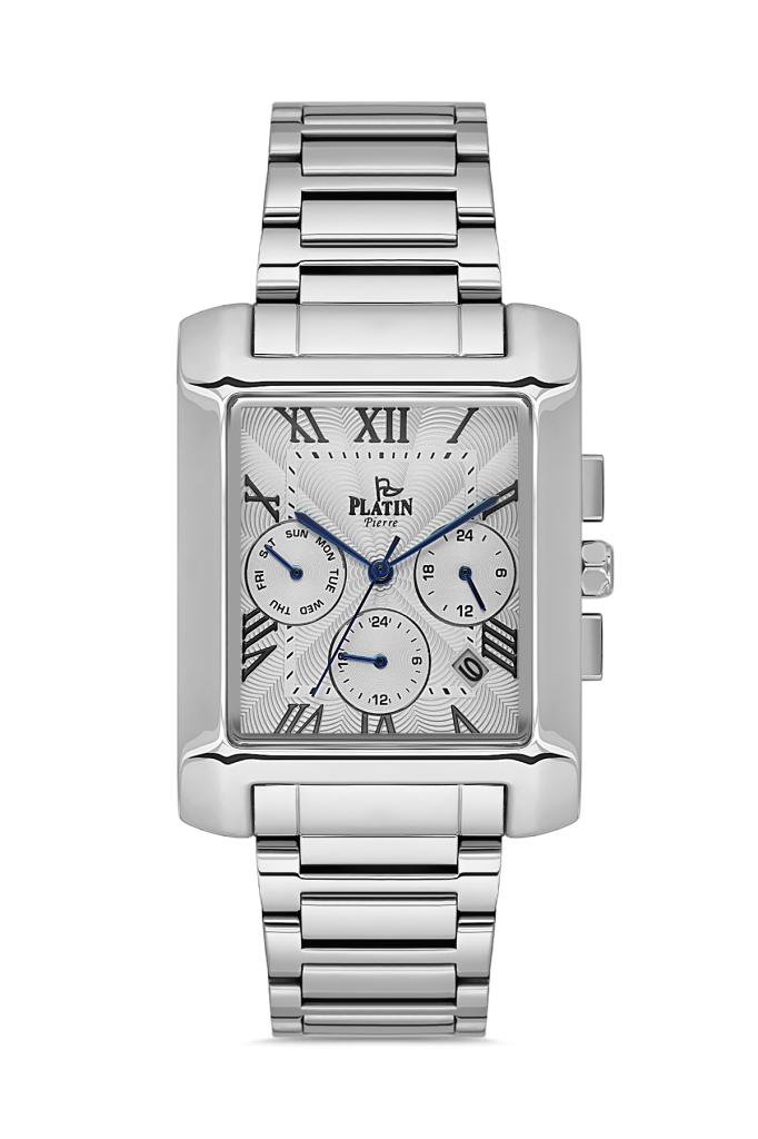 PLATİN PİERRE ERKEK KOL SAATİ