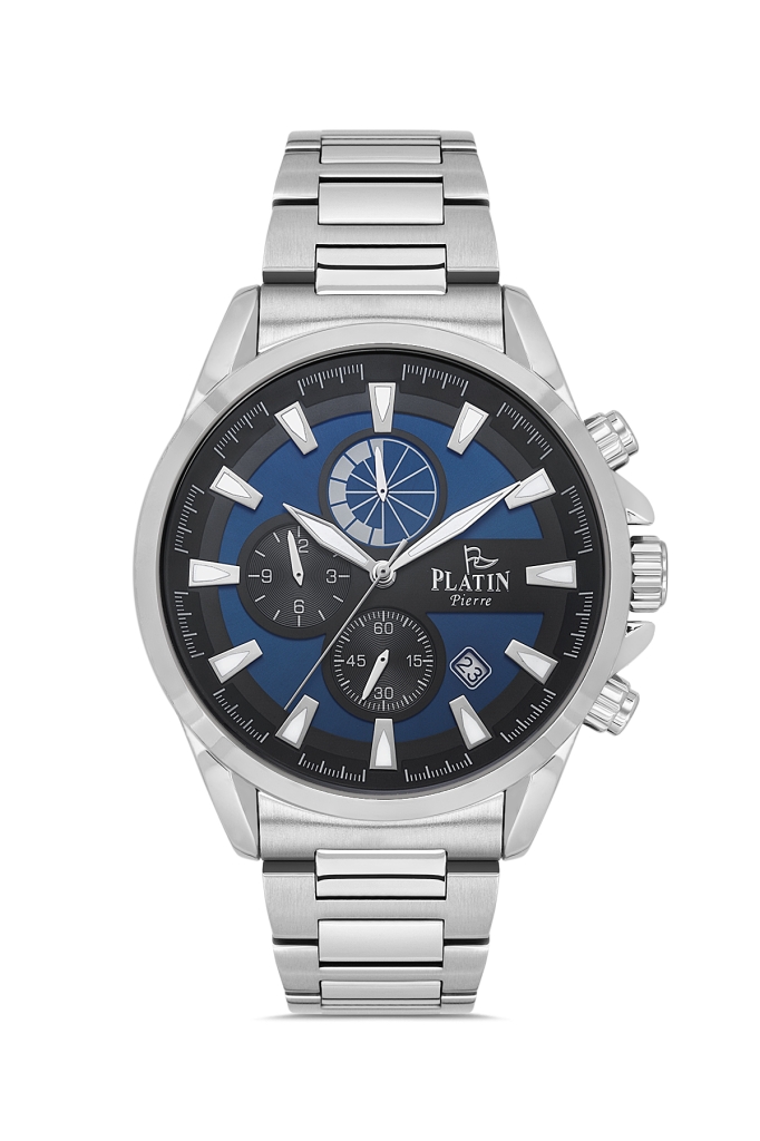 PLATİN PİERRE ERKEK KOL SAATİ