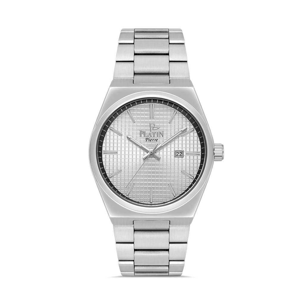PLATİN PİERRE ERKEK KOL SAATİ