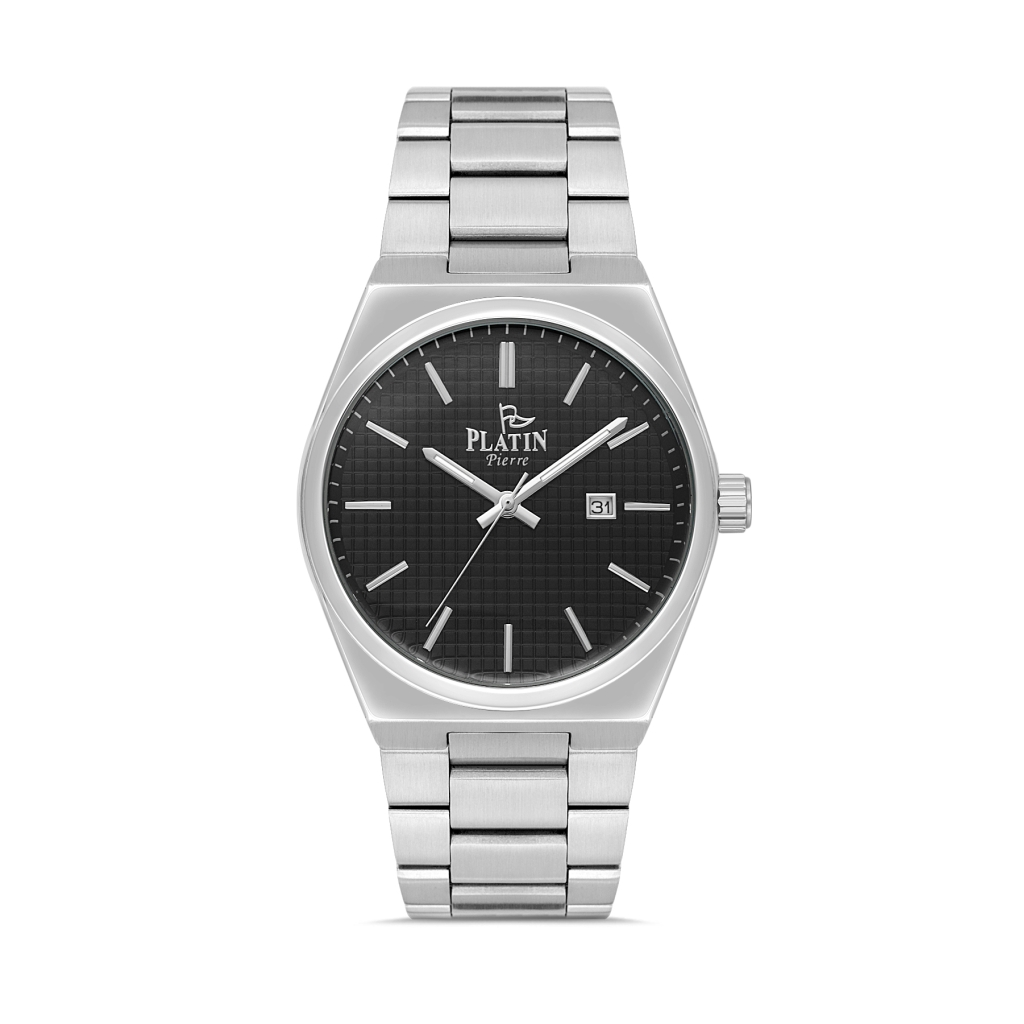 PLATİN PİERRE ERKEK KOL SAATİ
