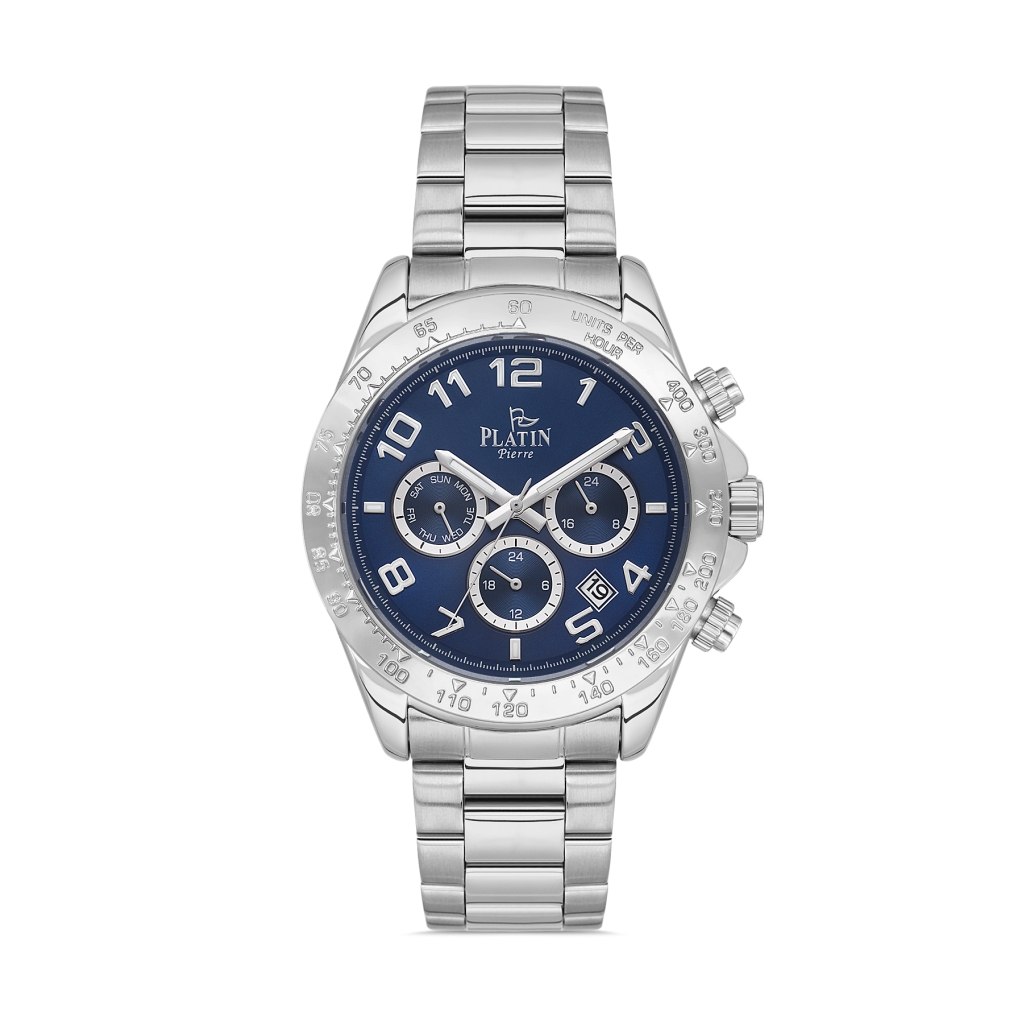 PLATİN PİERRE ERKEK KOL SAATİ