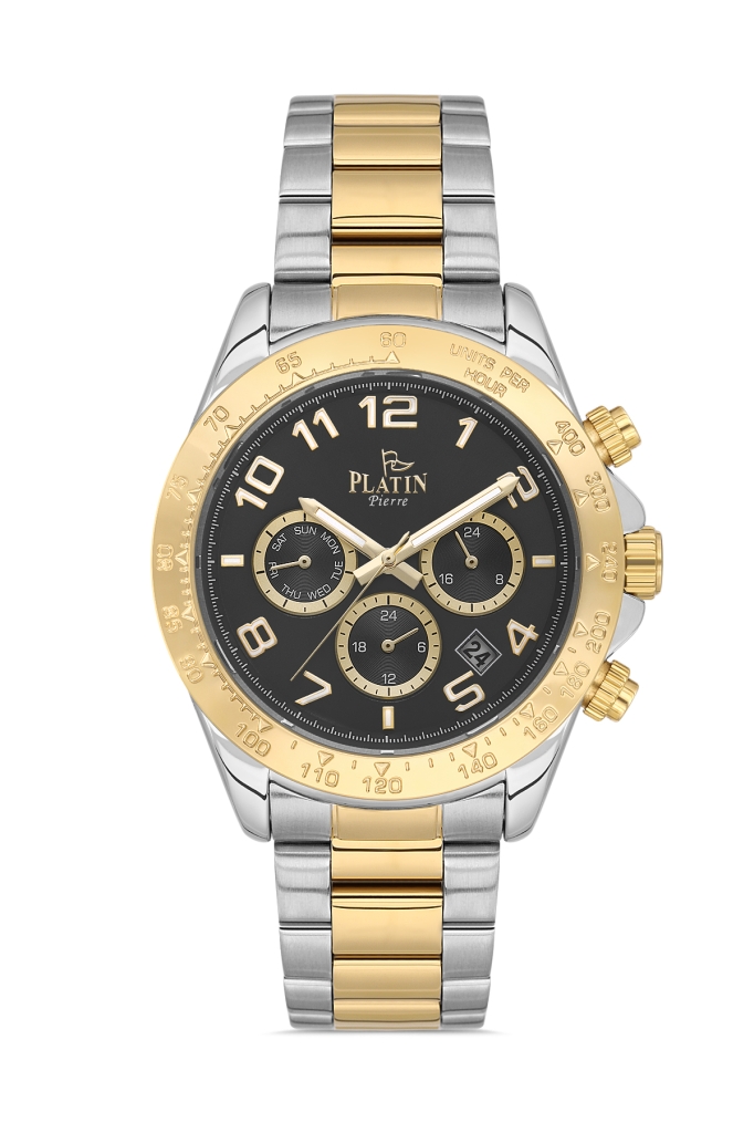 PLATİN PİERRE ERKEK KOL SAATİ