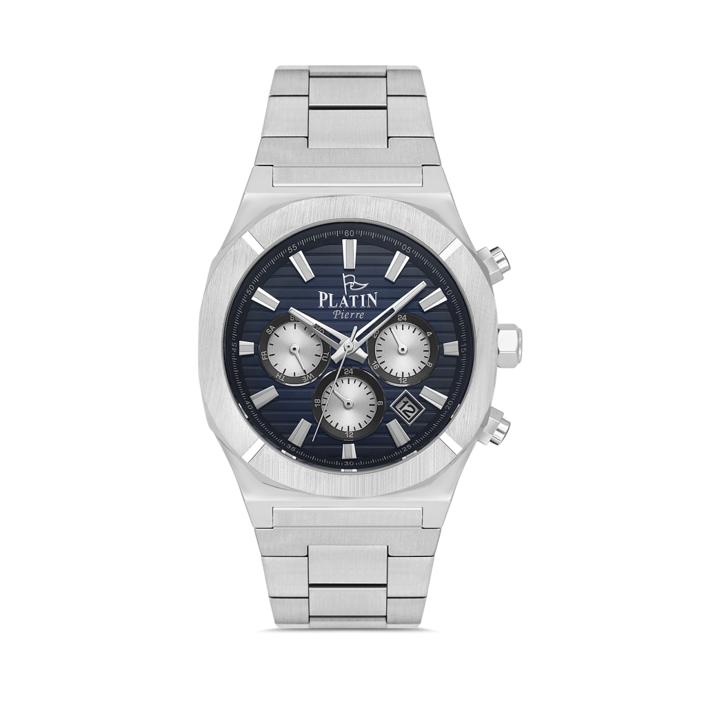 PLATİN PİERRE ERKEK KOL SAATİ