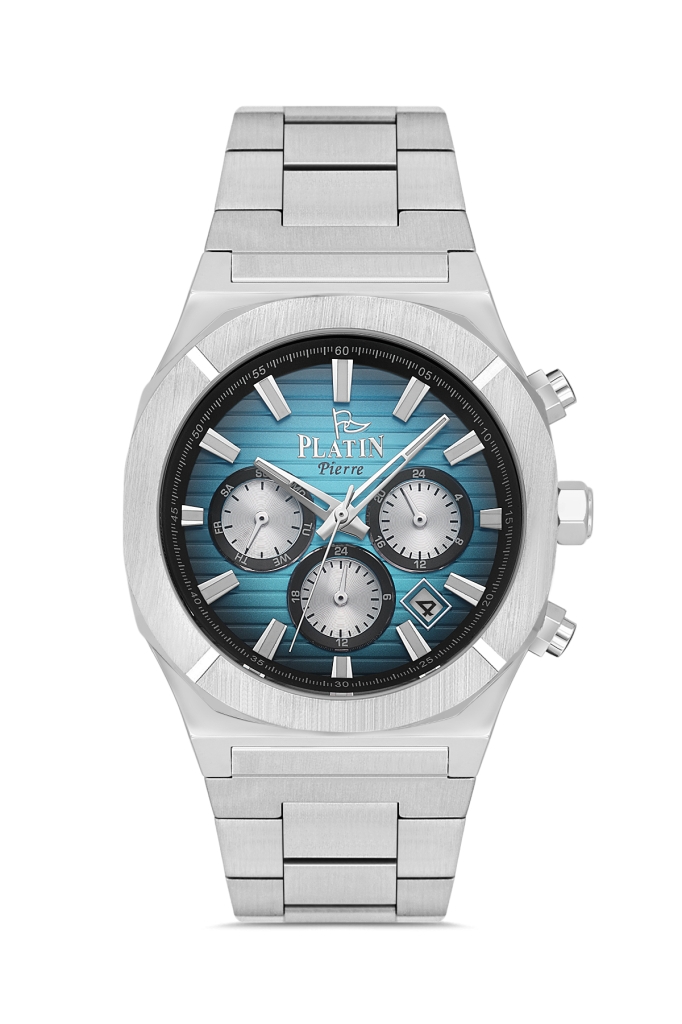 PLATİN PİERRE ERKEK KOL SAATİ