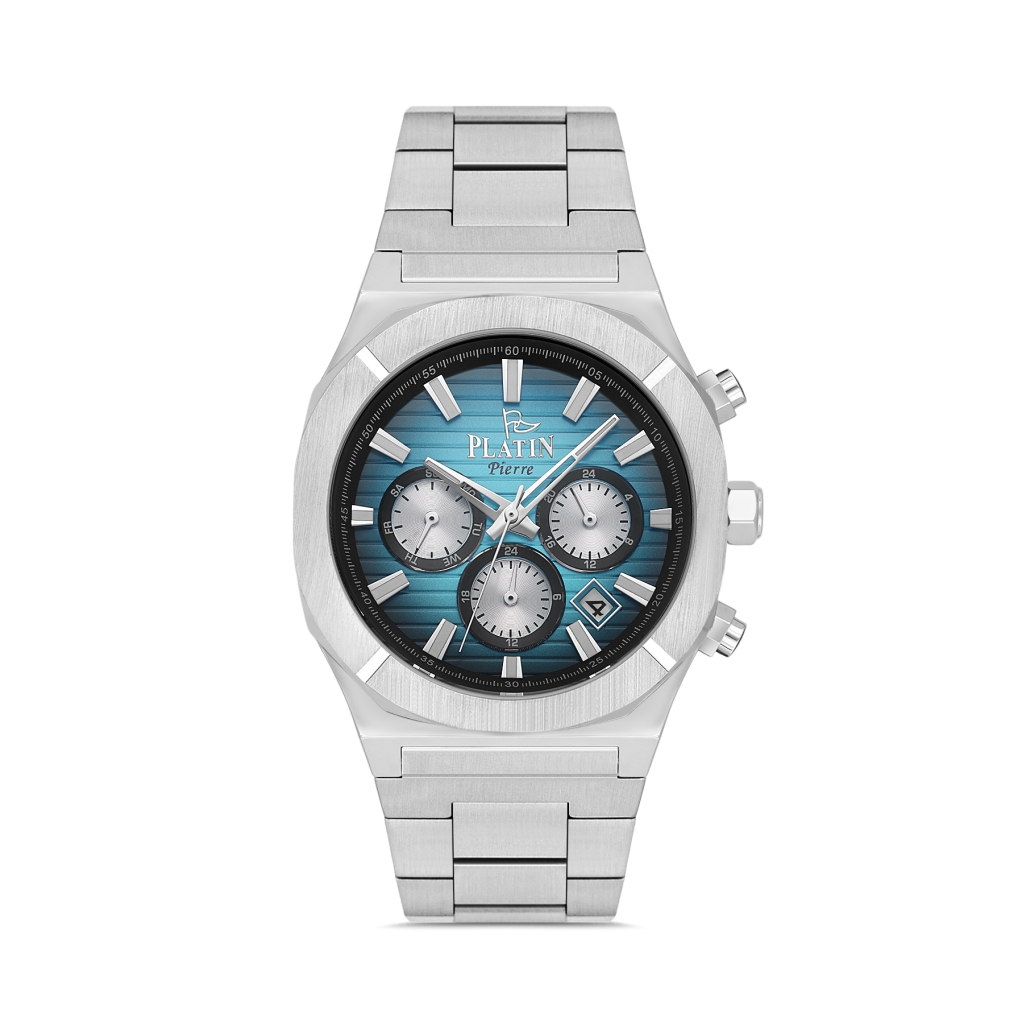 PLATİN PİERRE ERKEK KOL SAATİ