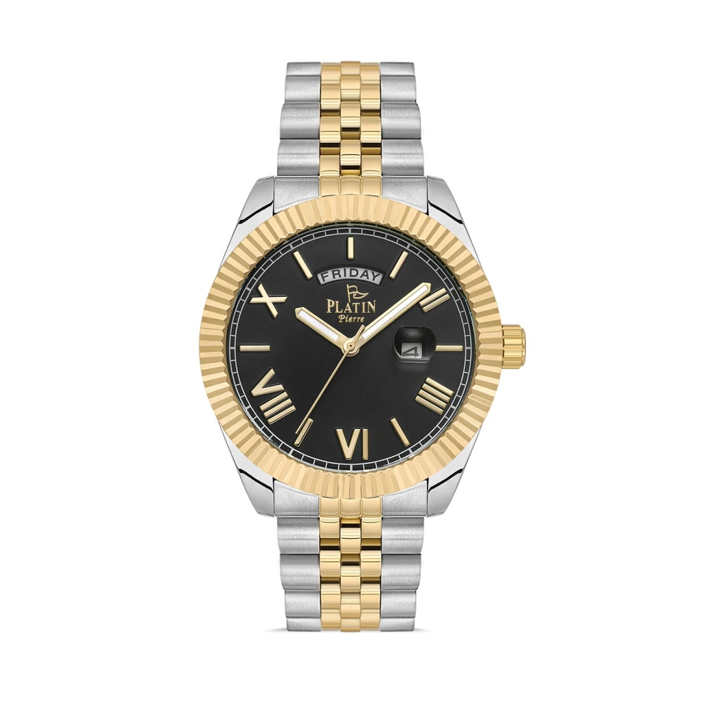PLATİN PİERRE ERKEK KOL SAATİ