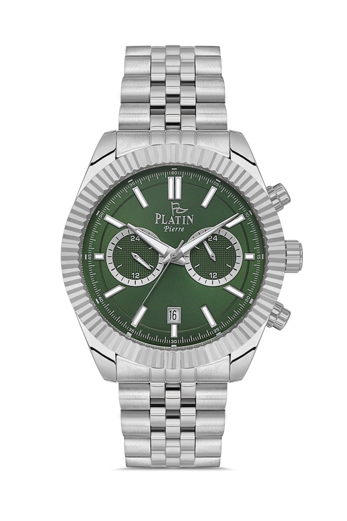 PLATİN PİERRE ERKEK KOL SAATİ