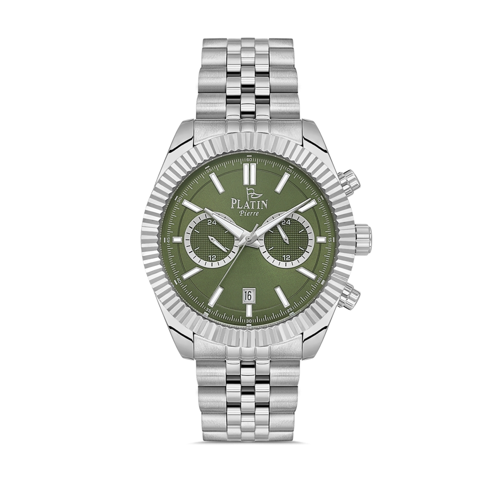 PLATİN PİERRE ERKEK KOL SAATİ