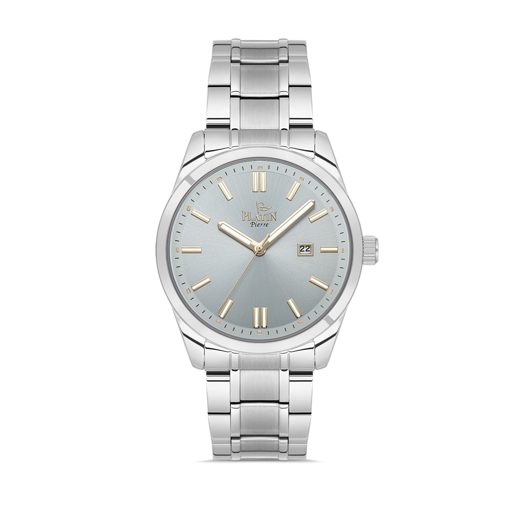 PLATİN PİERRE ERKEK KOL SAATİ