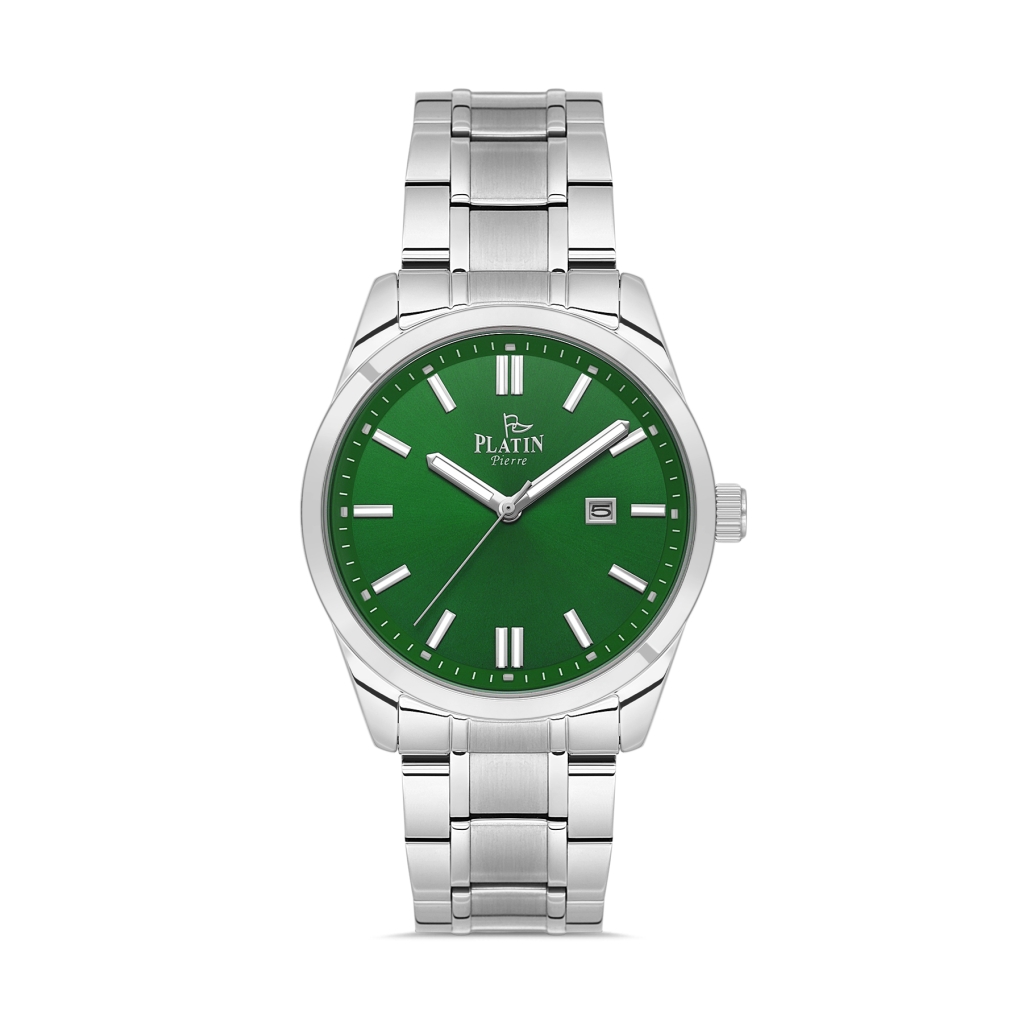 PLATİN PİERRE ERKEK KOL SAATİ