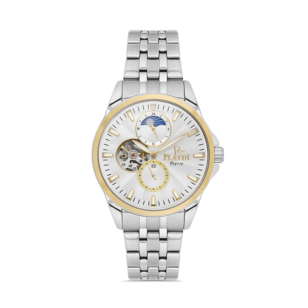 PLATİN PİERRE ERKEK KOL SAATİ