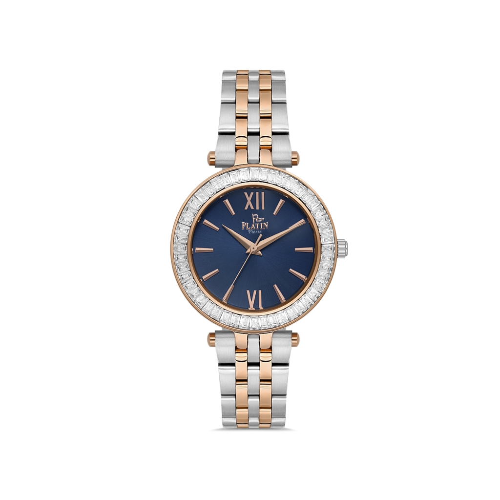 PLATİN PİERRE KADIN KOL SAATİ