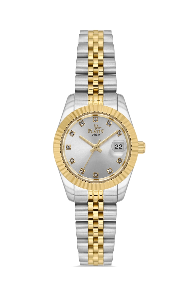 PLATİN PİERRE KADIN KOL SAATİ