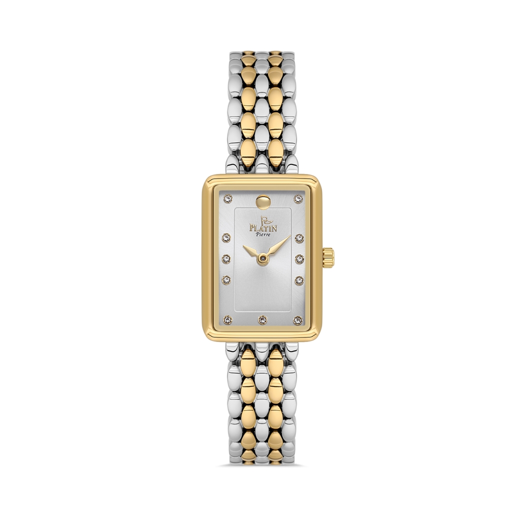 PLATİN PİERRE KADIN KOL SAATİ