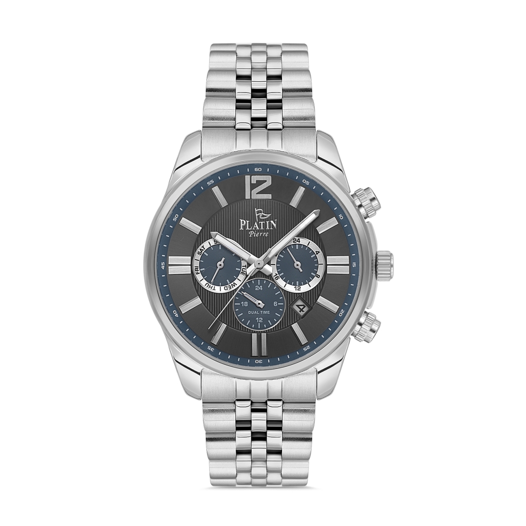 PLATİN PİERRE ERKEK KOL SAATİ
