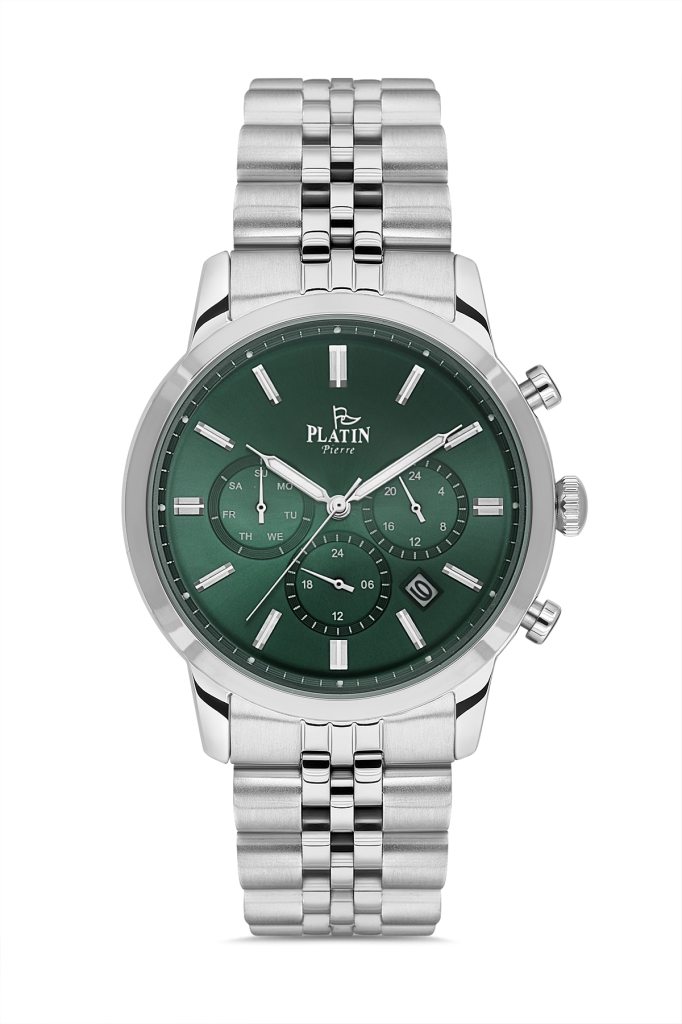 PLATİN PİERRE ERKEK KOL SAATİ