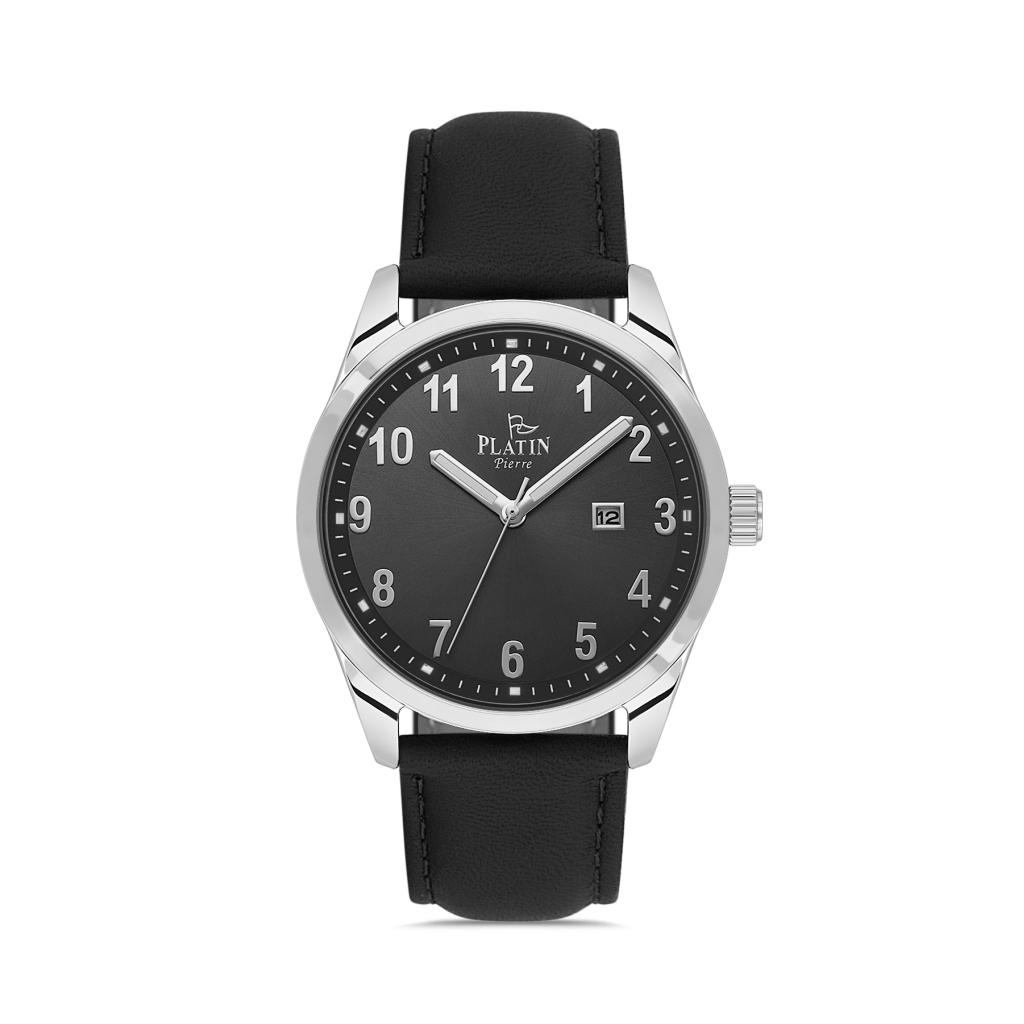 PLATİN PİERRE ERKEK KOL SAATİ