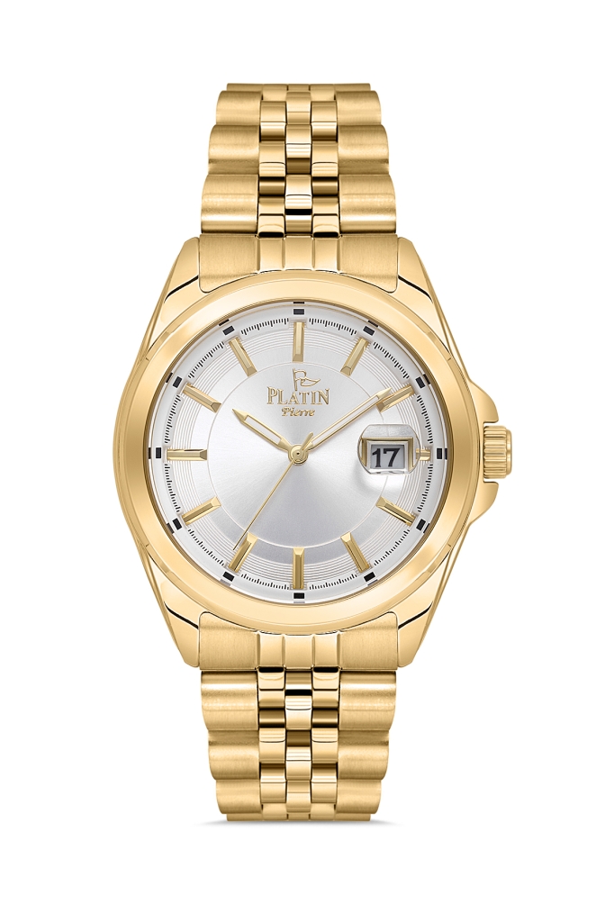 PLATİN PİERRE ERKEK KOL SAATİ