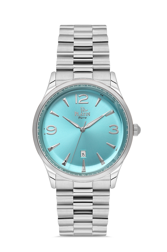 PLATİN PİERRE ERKEK KOL SAATİ