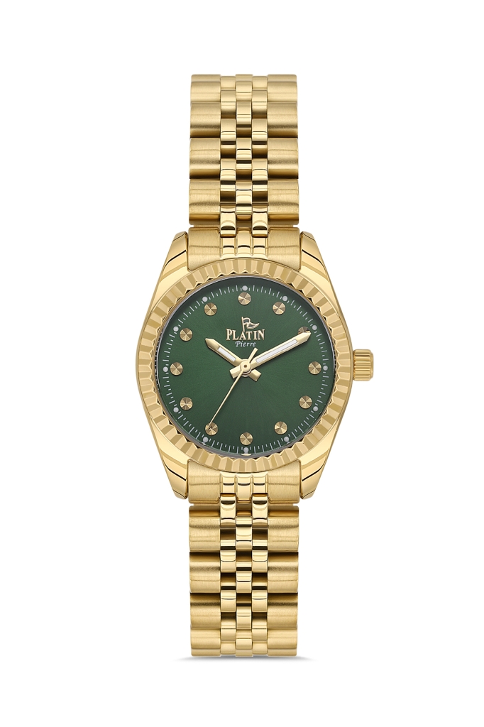 PLATİN PİERRE KADIN KOL SAATİ