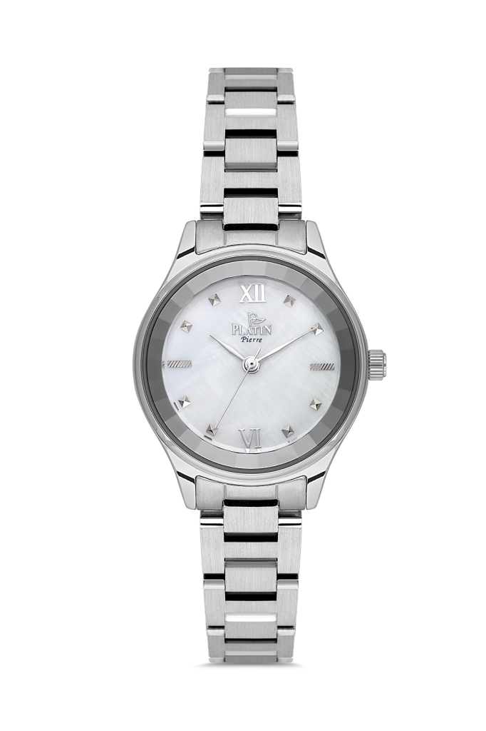PLATİN PİERRE KADIN KOL SAATİ