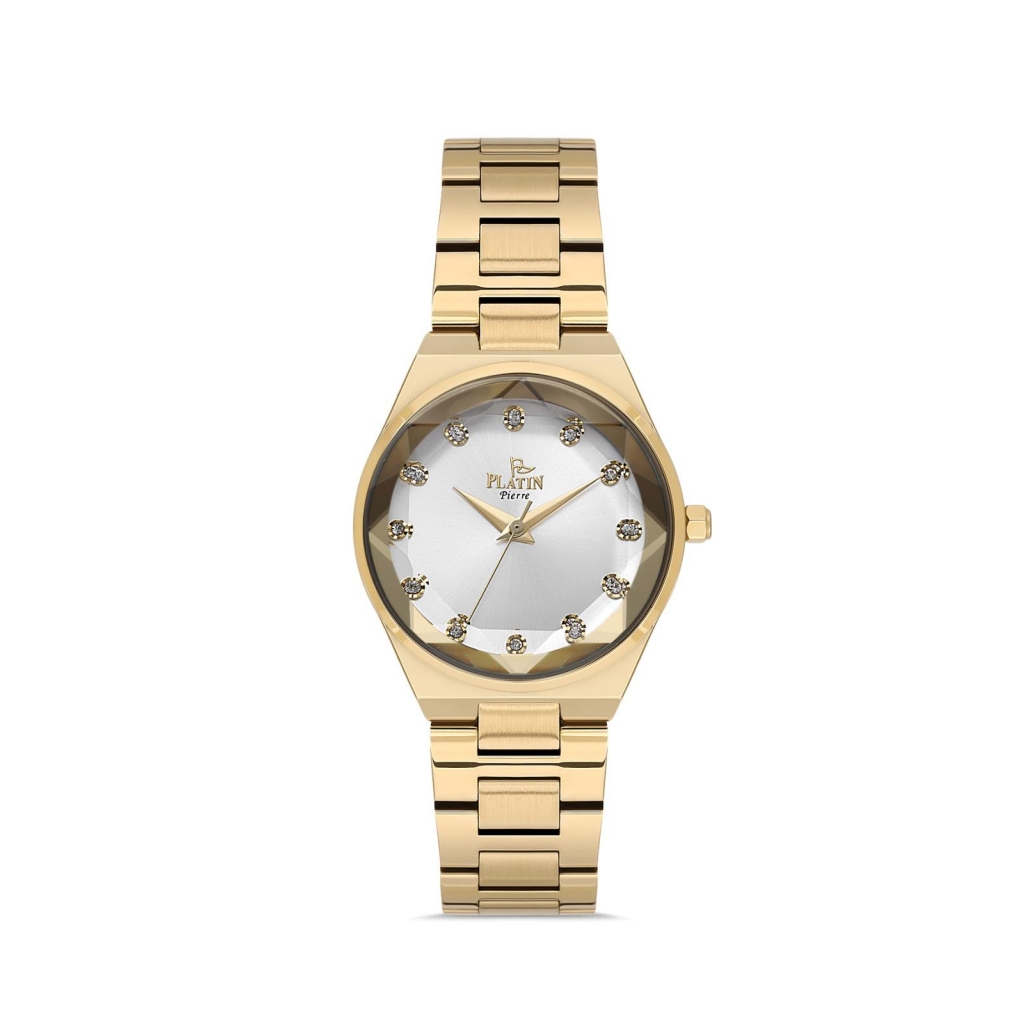PLATİN PİERRE KADIN KOL SAATİ