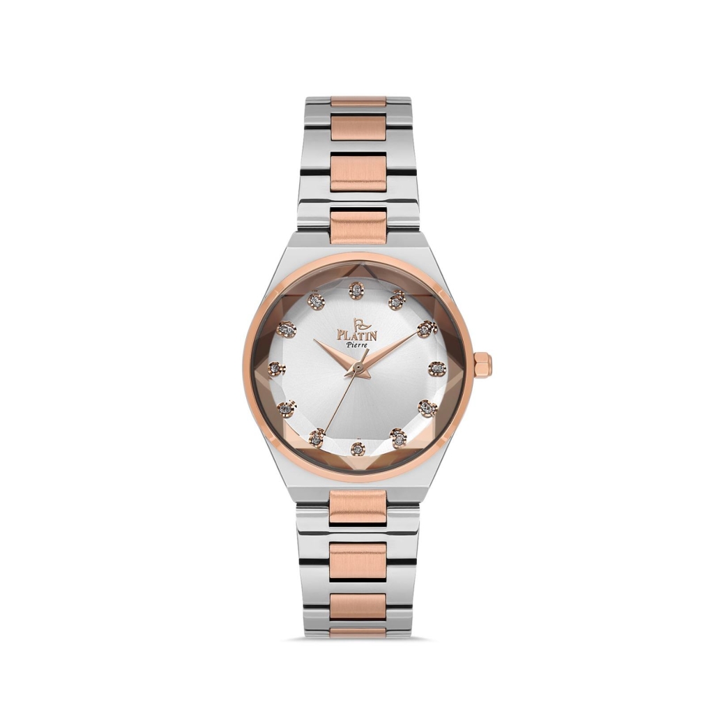 PLATİN PİERRE KADIN KOL SAATİ