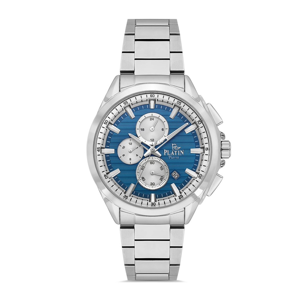 PLATİN PİERRE ERKEK KOL SAATİ
