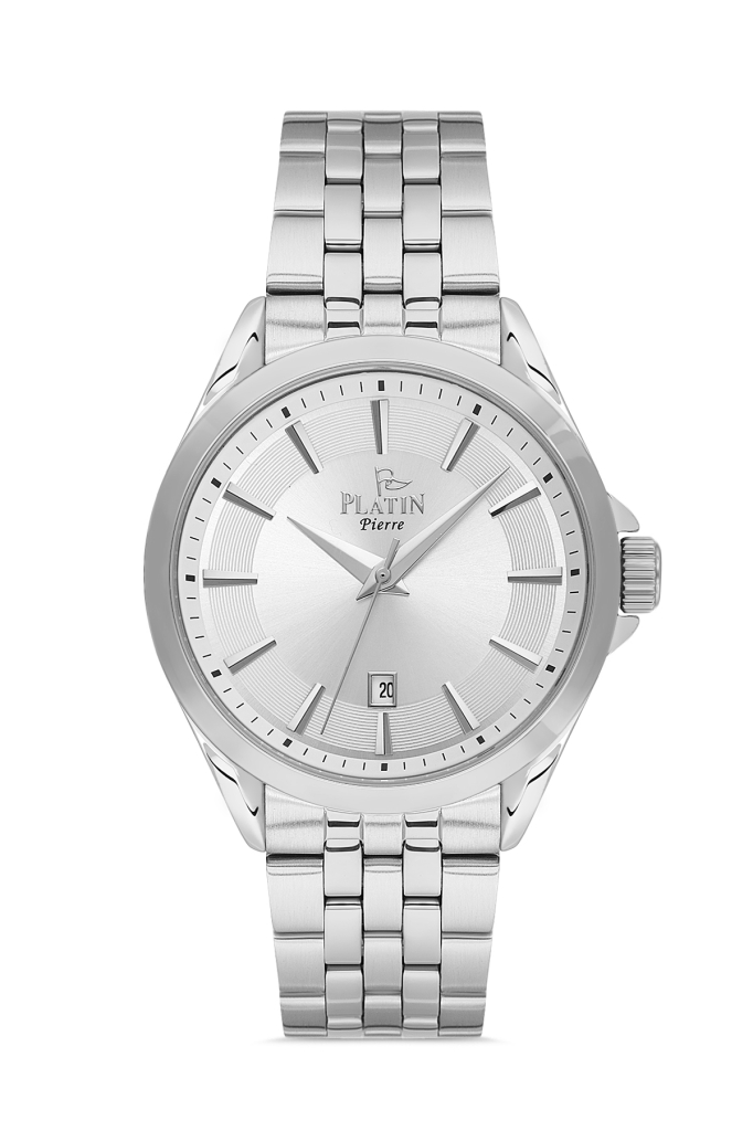 PLATİN PİERRE ERKEK KOL SAATİ