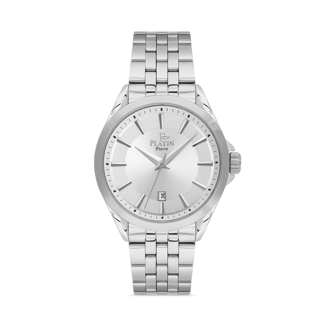 PLATİN PİERRE ERKEK KOL SAATİ