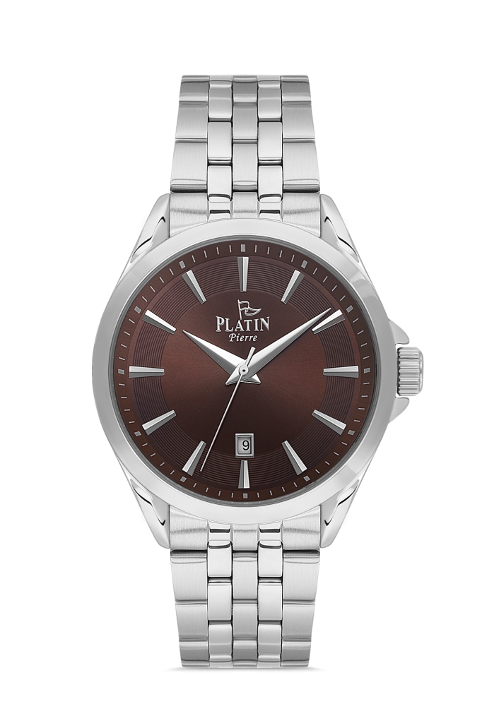 PLATİN PİERRE ERKEK KOL SAATİ