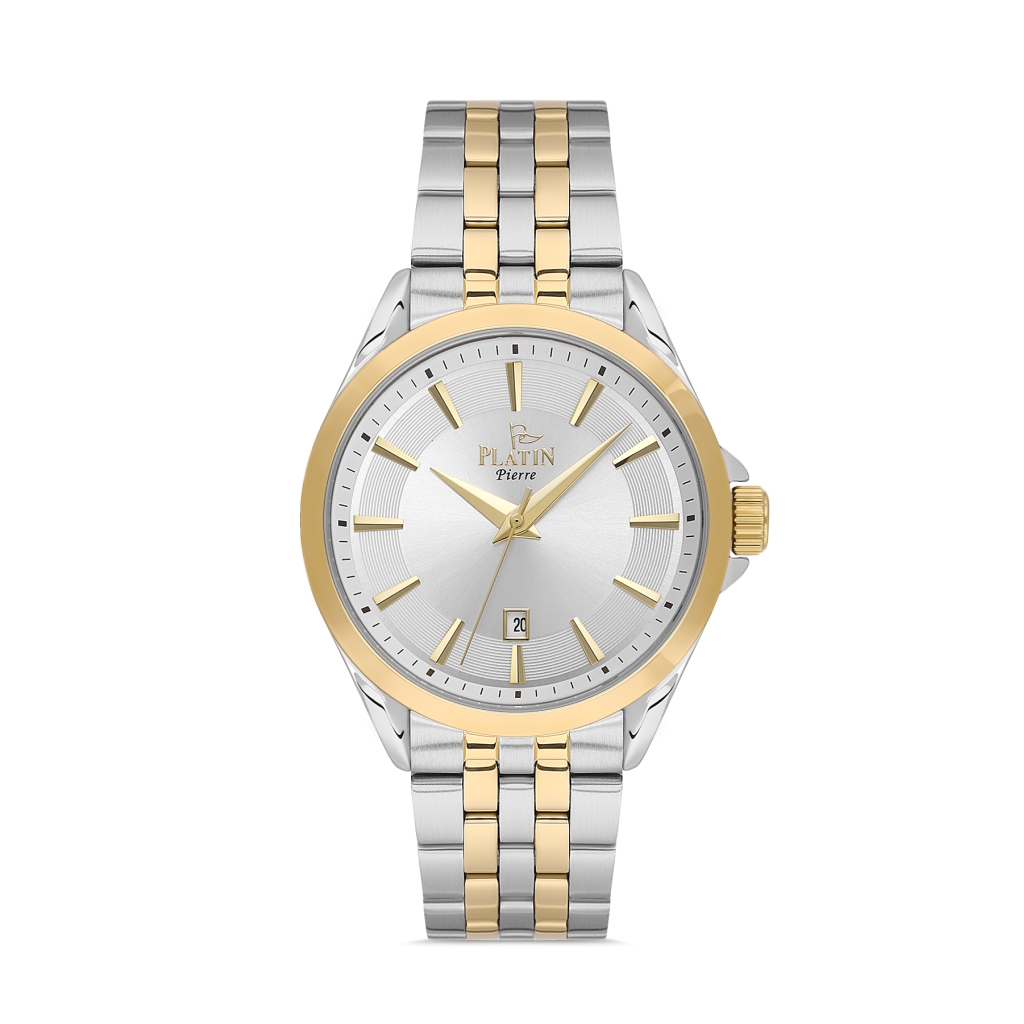 PLATİN PİERRE ERKEK KOL SAATİ