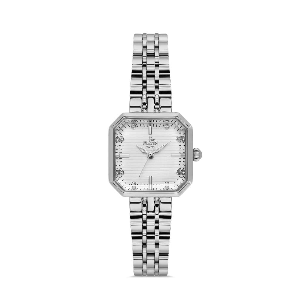 PLATİN PİERRE KADIN KOL SAATİ